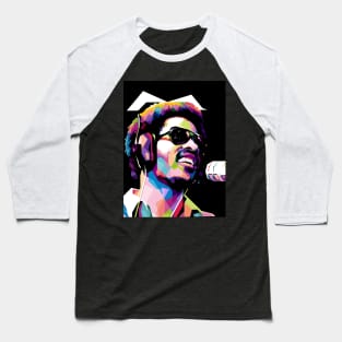 Stevie Wonder wpap Baseball T-Shirt